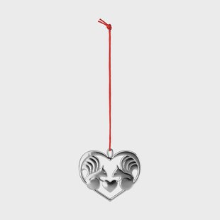 Rosendahl Karen Blixen nuts about you decoratiehanger Verzilverd, 6 cm