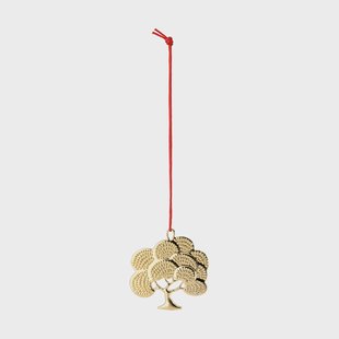 Rosendahl Karen Blixen oak decoratiehanger Verguld, 6 cm