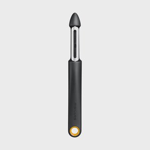 Fiskars Functional Form dunschiller Zwart, beweegbaar blad