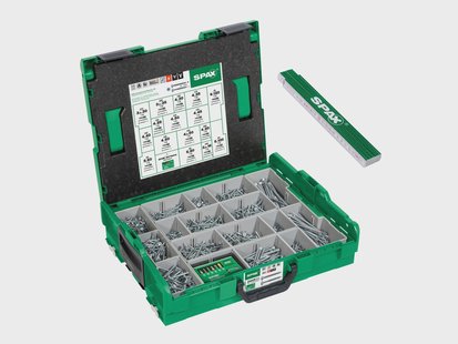 SPAX Verzonken schroeven L-BOXX WIROX, met bitset