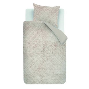 Riviera Maison 1-persoons dekbedovertrek 140x220 cm - zand