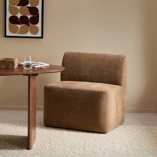 NOUS Living 1-zits element eetkamerbank Rhea 82 cm