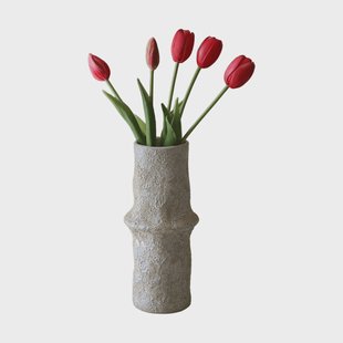 Botané Tulpen kunstboeket Light red, 5 stuks