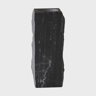 Botané Cartier Edge marmeren vaas medium, 30 cm