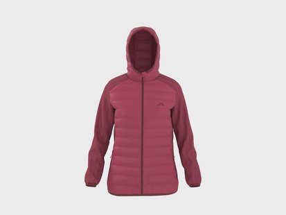 CRIVIT Dames hybride jas (Roze, S (36/38))