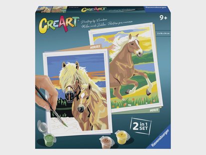 RAVENSBURGER Malset Schilderen op nummer (Paardendroom)