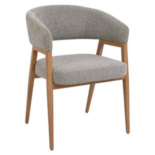 Giga Meubel Eetkamerstoel Fureso - Taupe/Naturel - Set van 2