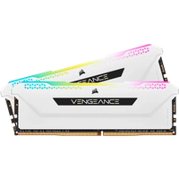 CORSAIR Vengeance RGB PRO SL Wit 32GB (2x16GB) DDR4 DIMM 3200MHz C16 XMP