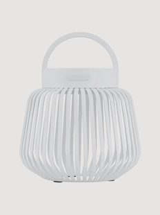 Draagbare outdoor LED-tafellamp Lito, H 12 cm