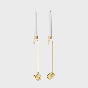 Georg Jensen kandelaarset 2026 goud