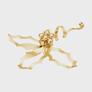 Georg Jensen kersttafeldecoratie 2026 Goud, groot