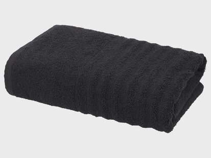 LIVARNO Handdoek, 70 x 140 cm, 500 g/m² (Zwart)