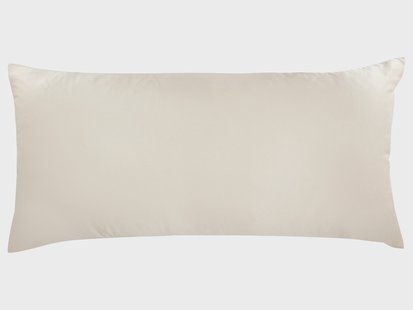 LIVARNO Bonnet of zijden kussensloop (Crème)