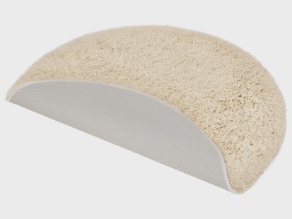LIVARNO Badmat, 50 x 80 cm of Ø70 cm (beige rond)