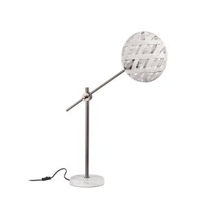 Chanpen M tafellamp, ijzer/wit, H 80 cm - Forestier - Woonkamer - Designer - 1 lamp