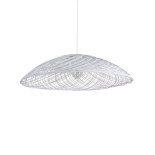 Satelise L hanglamp, wit, Ø 105 cm - Forestier - Eetkamer - Designer - 1 lamp