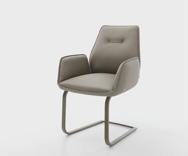 DELIFE Sledemodel Zoa-Flex echt leer mud sledemodel vlak afwerking met titanium