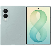 Samsung Galaxy Z Fold 8 Siliconen Back Cover met Magneet Groen
