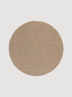 Rond laagpolig zeegras vloerkleed Natural Fibers