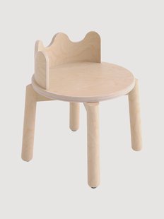 Handgemaakte kinderstoelen Moss, 2-delig