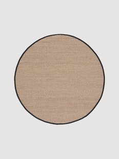 Rond laagpolig zeegras vloerkleed Natural Fibers