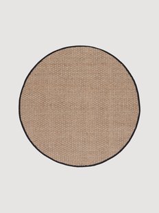 Rond laagpolig zeegras vloerkleed Natural Fibers