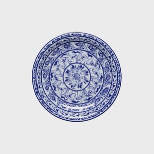Rörstrand Cobolti bord Blauw, Ø17 cm