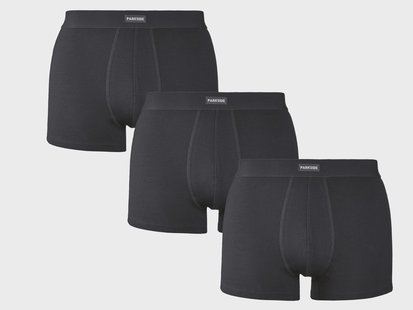 PARKSIDE Set van 3 heren boxers (Zwart, XL)