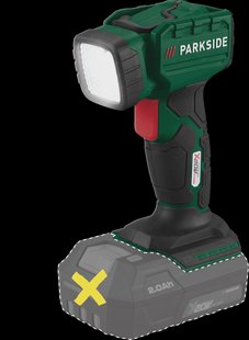 PARKSIDE Accu-LED-handlamp 20 V, zonder accu en lader (20V PLHLA 20 Li A1)