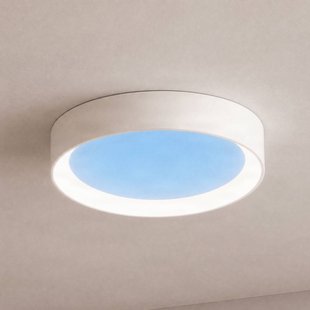 Lucande Sky plafondlamp met daglicht, Ø 50 cm, dimbaar