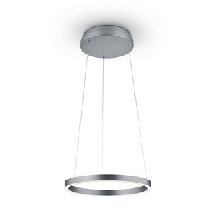 Knapstein LED hanglamp Lisa-40, CCT, dimbaar, mat nikkel