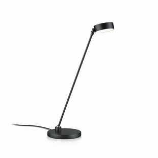 Knapstein LED tafellamp Yori, matzwart, hoogte 50 cm, gebarenbediening