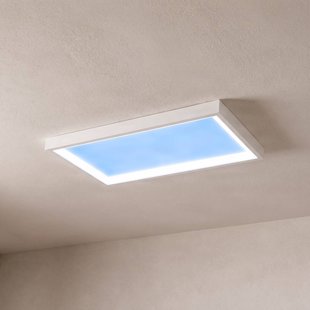 Lucande Sky plafondlamp met daglicht, 60 x 30 cm, dimbaar