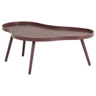 WOOOD Mae houten bijzettafel - rood