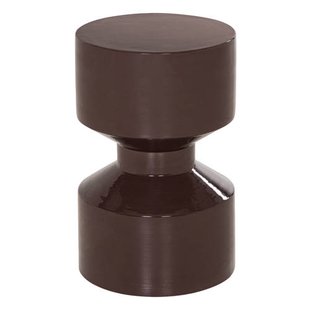 WOOOD Hidde bijzettafel - donkerbruin