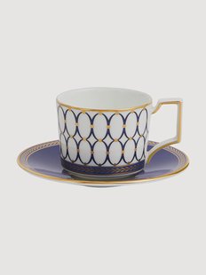 Fine Bone China koffiekopje &amp; schoteltje Renaissance