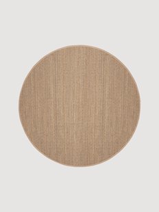 Rond laagpolig zeegras vloerkleed Natural Fibers