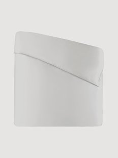 Dekbedovertrek 4A van moerbeizijde Silk White, 22 momme