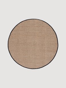 Rond laagpolig zeegras vloerkleed Natural Fibers