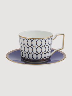 Fine Bone China theekopje &amp; schoteltje Renaissance