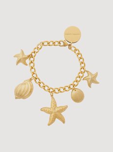 Handgemaakte armband Ocean Breeze van Vanessa Baroni, verstelbaar