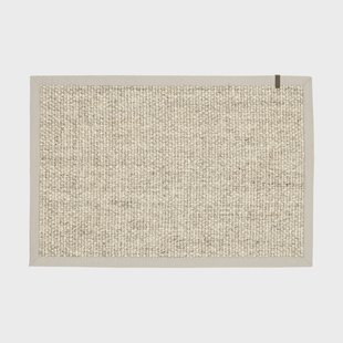 Dixie Wilma deurmat met rand Marmer, 60x90 cm