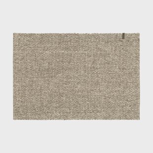 Dixie Wilma deurmat Natural grey, 60x90 cm