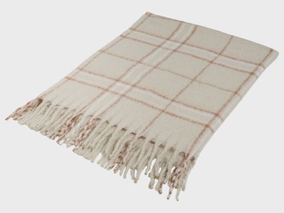 LIVARNO Plaid, 130 x 170 cm (Bruin)
