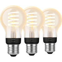 Philips Hue Filamentlamp White Ambiance Standaard E27 3-pack
