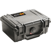 Pelicase 1120 zwart met plukschuim