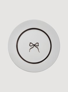 Handbeschilderd saladebord Bow