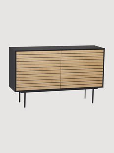 Houten ladekast Stripe