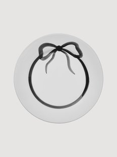 Handbeschilderd dinerbord Bow