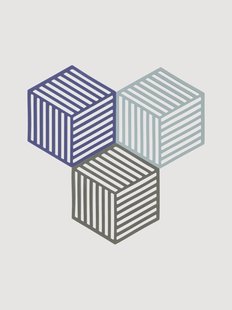 Onderzetters Hexagon, 3 stuks